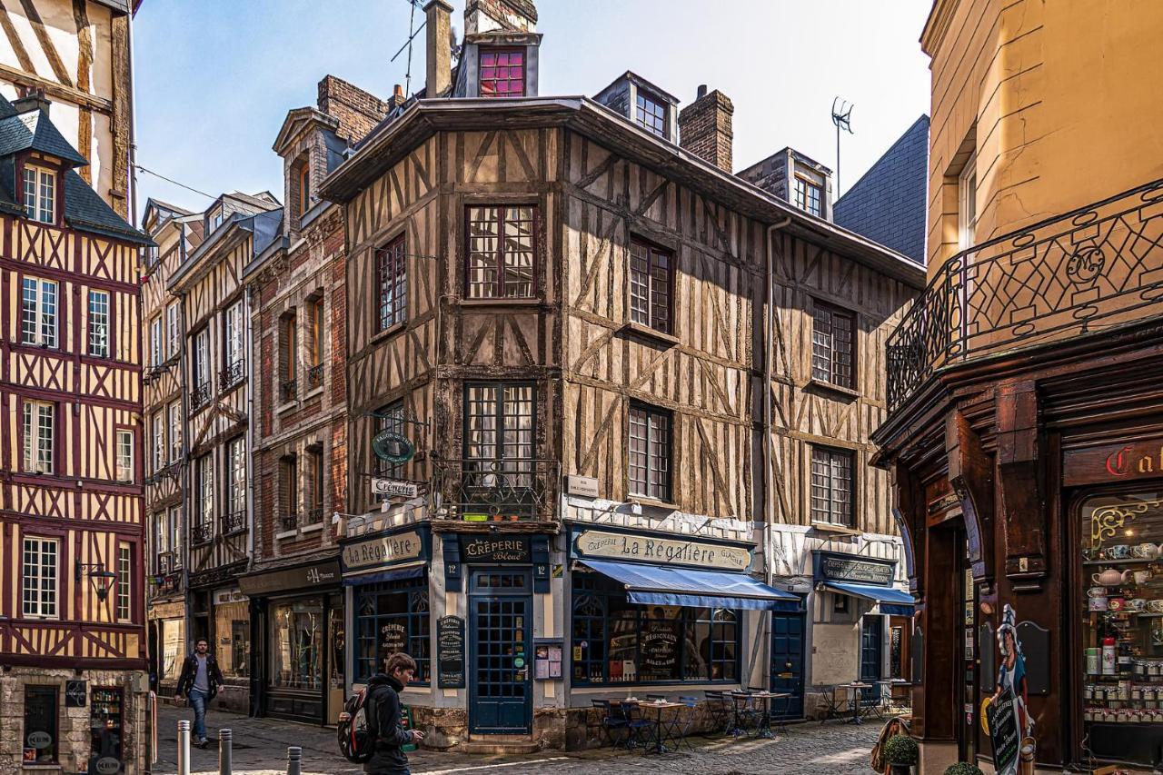 Studio Au Coeur De Rouen, 4 Personnes, Calme & Elegant Exterior photo